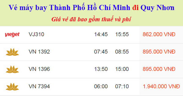 cách đặt vé máy bay giá rẻ đi Quy Nhơn